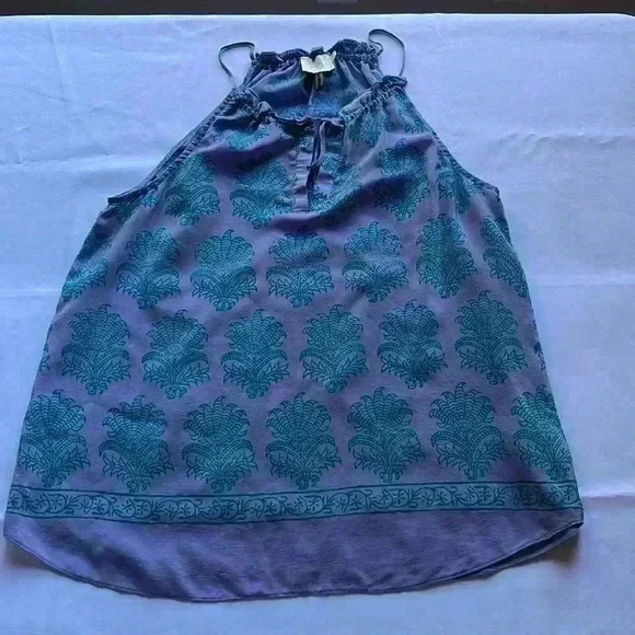 Anthropology 100% Silk Tank Top - Picture 3 of 11